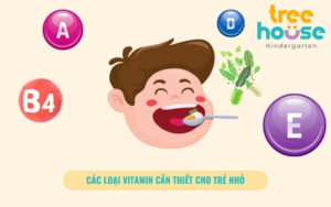 Các loại vitamin cần thiết cho trẻ nhỏ