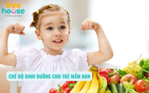 Chế độ dinh dưỡng cho trẻ mầm non